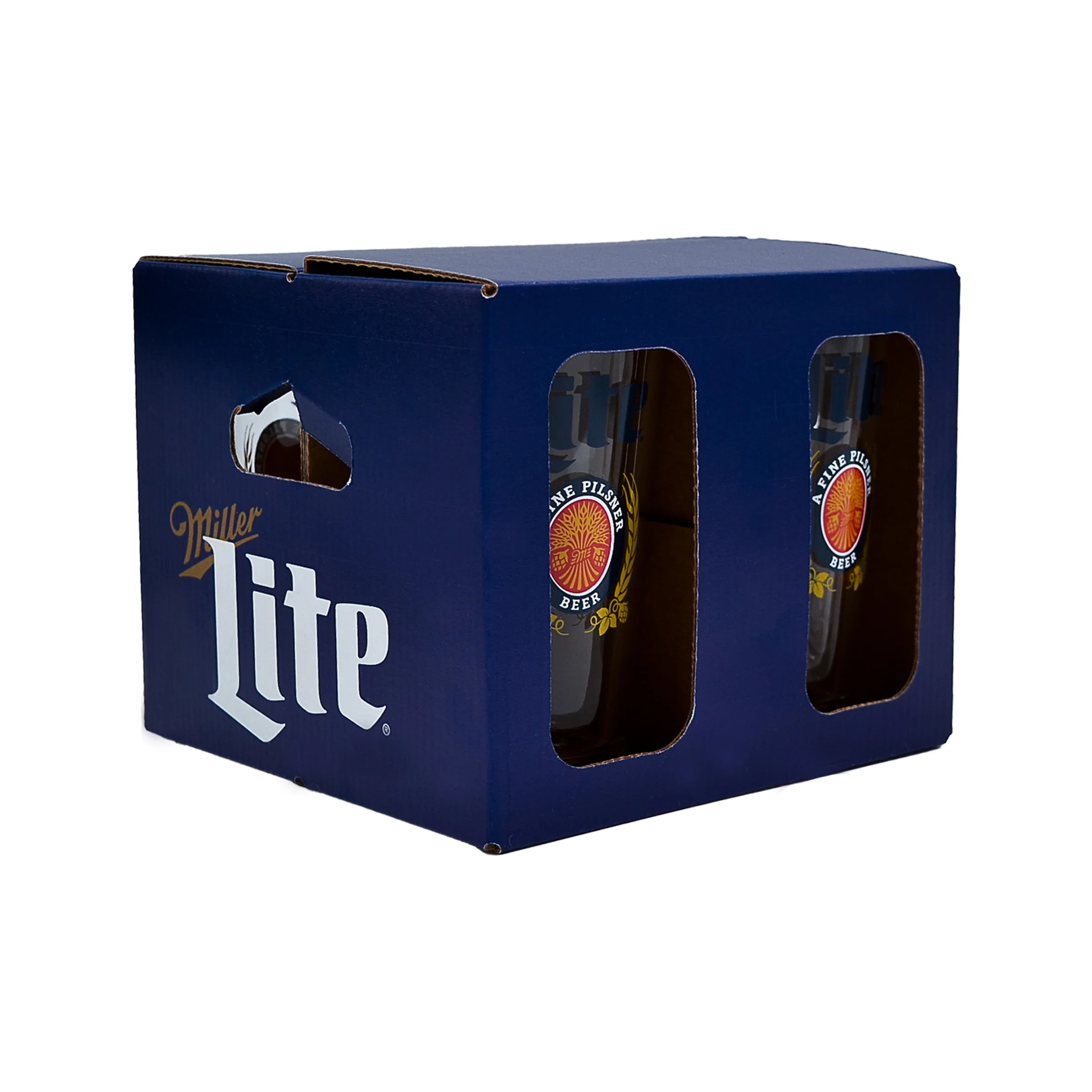 Miller Lite Pint Glass 4-Pack - Image 3
